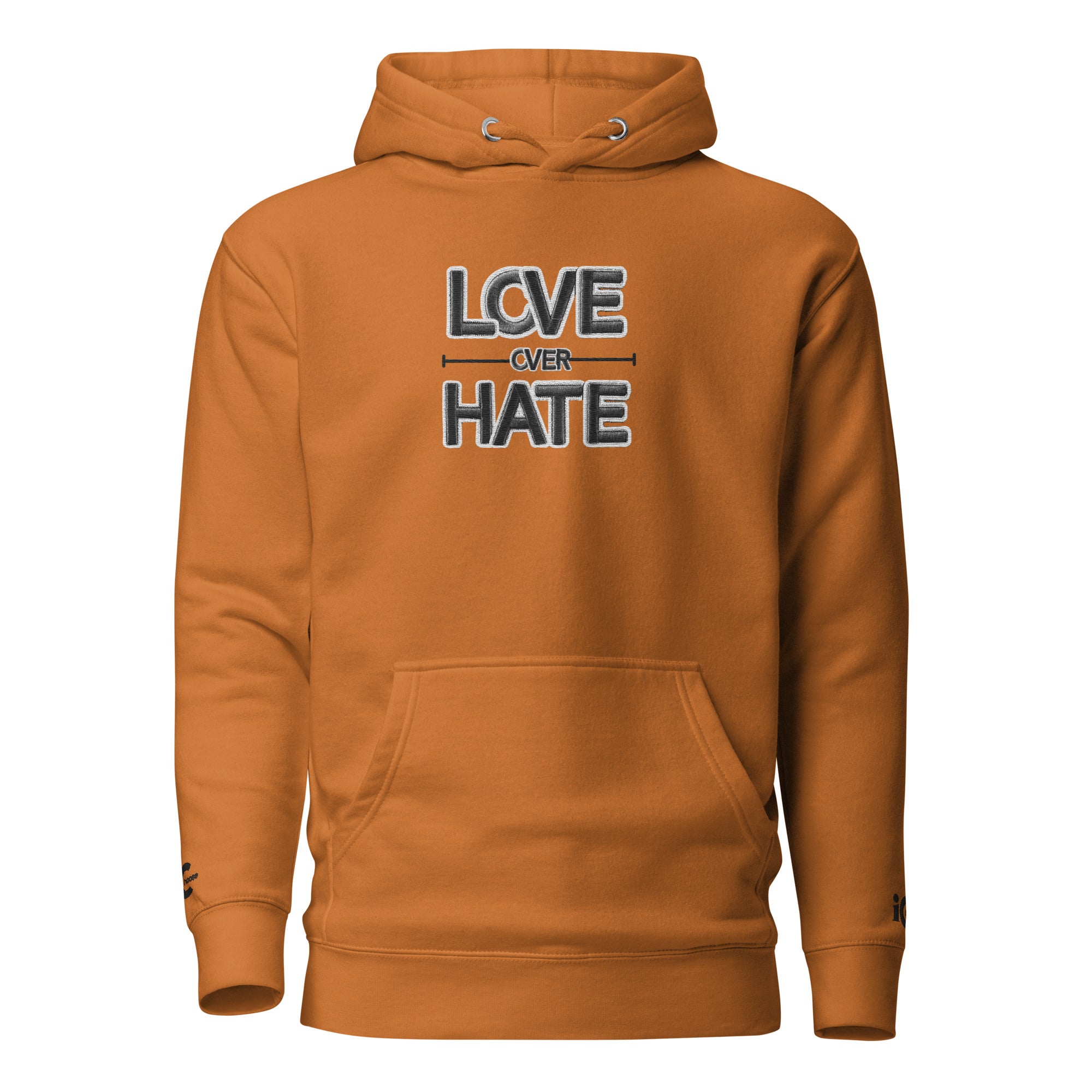 Love over Hate Adobe Motivational, Intentional Hoodie, Sweater, iChoose apparel 